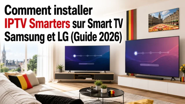 Comment installer IPTV Smarters sur Smart TV Samsung et LG (Guide 2026)