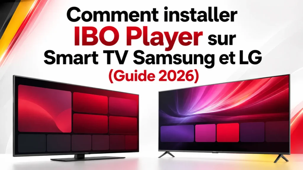 Comment installer IBO Player sur Smart TV Samsung et LG (Guide 2026)