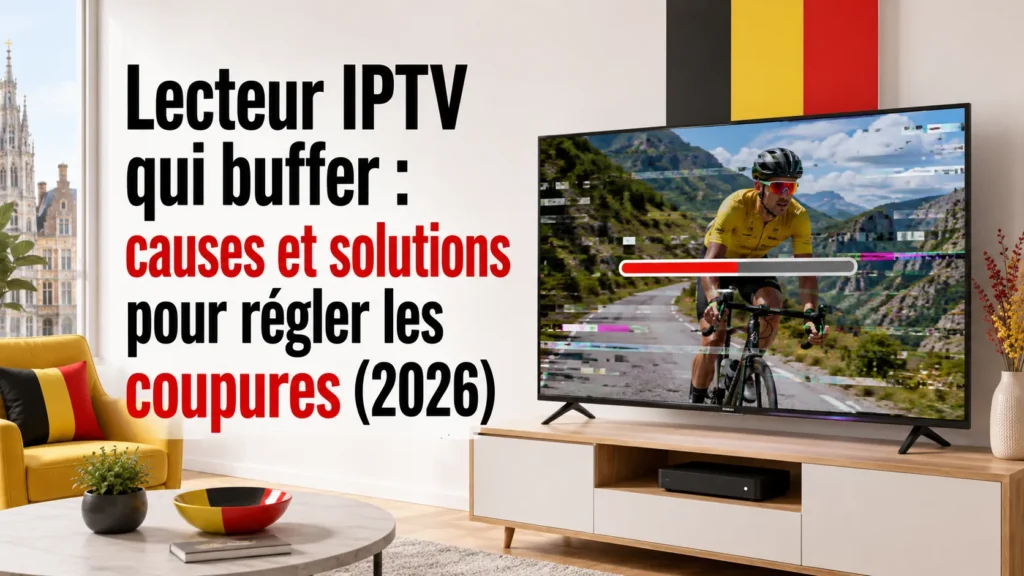 Lecteur IPTV qui buffer : causes et solutions pour régler les coupures (2026)