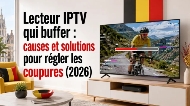 Lecteur IPTV qui buffer : causes et solutions pour régler les coupures (2026)