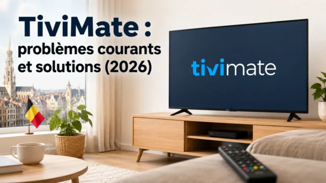 TiviMate : problèmes courants et solutions (2026)